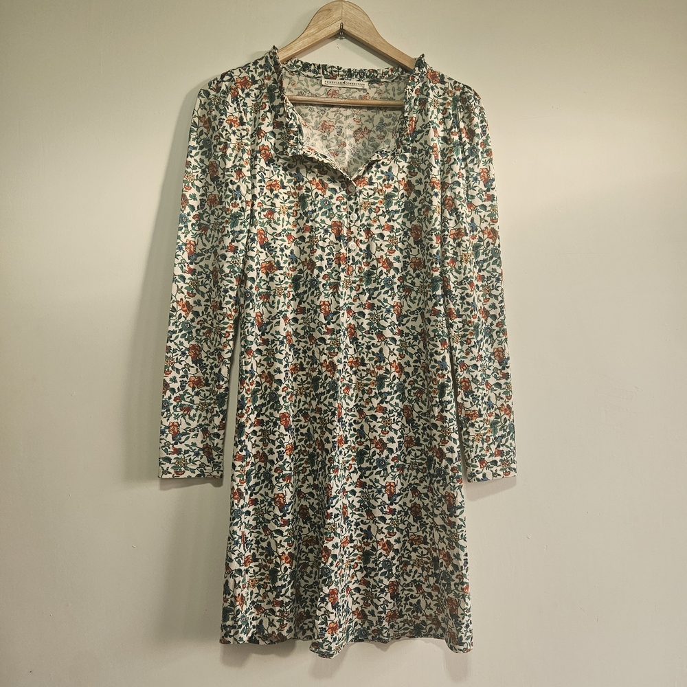 Peruvian Connection Pima cotton Prairie Flower Dress Boho size Xs - Picture 7 of 10